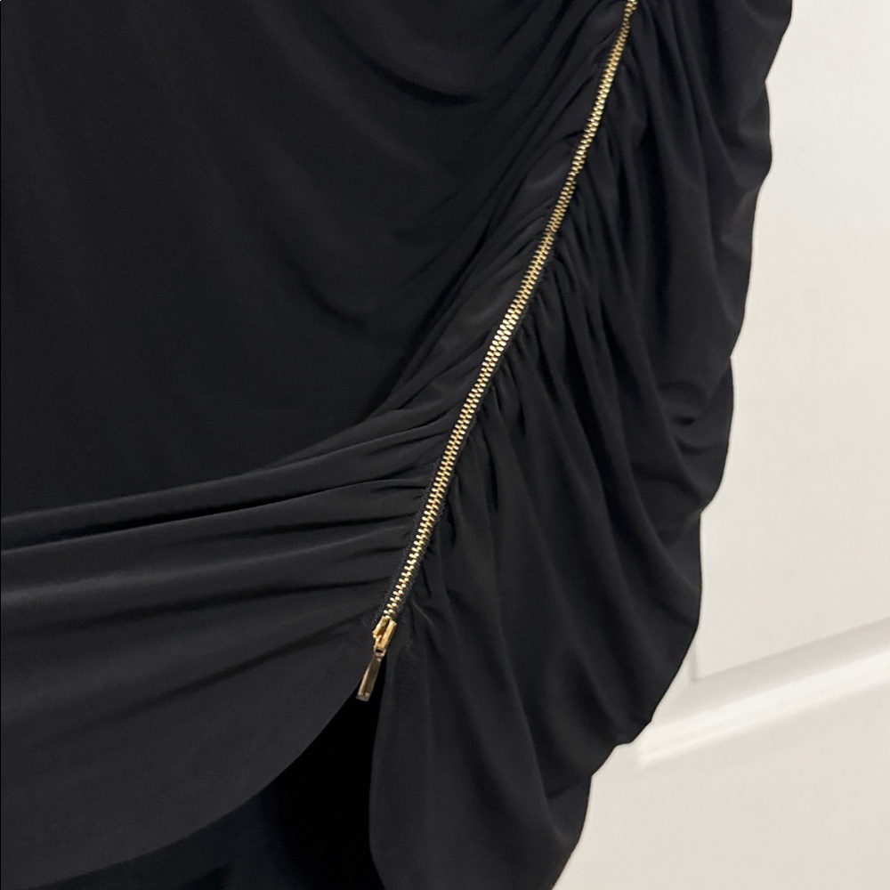 Cache women’s black zippered skirt - Picture 2 of 4